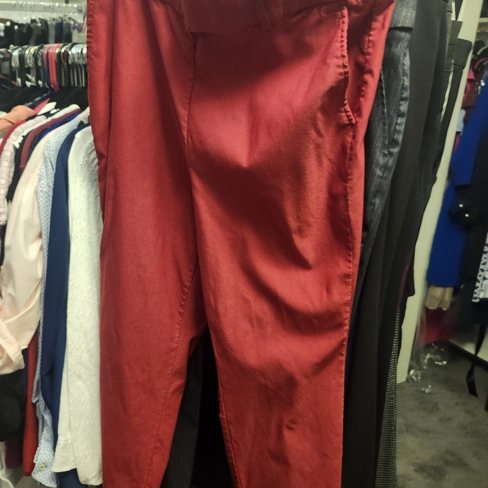 Rafaella Vibrant Red Pants